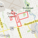 Ryan's route route map