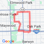 Thatcher-Division route map