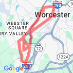 GORUCK WORCESTER route map