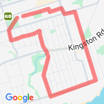 First run route map