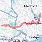 route to work route map