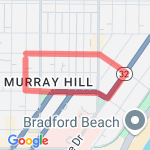 Easy 1 Mile route map