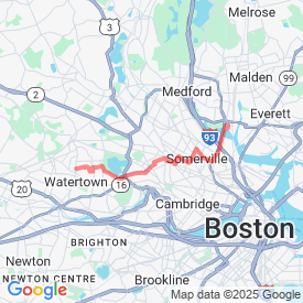 home from work - 11.70 Km route in Belmont