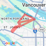 marine drive to I-5 route map