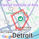 Hub and Eastern Market route map
