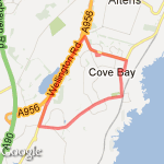 Cove 1 route map