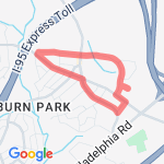 My run  route map