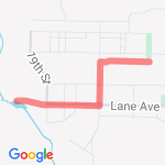 Wilkerson Lake route map