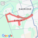 London 16k route map