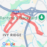 Ballantyne Business Park route map