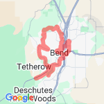 The Big Loop route map