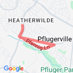 Monday - Pflugerville route map