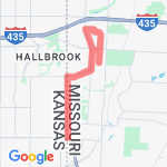 10 Mile Home route map