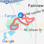 Fairview 5K route map