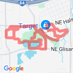 Fairview 8K route map