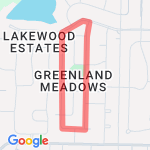 Around the Block route map