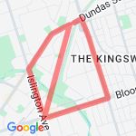 Royal York route map