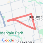 Forest Hill path route map