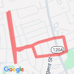 Haines loop route map