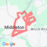 long run - middleton route map