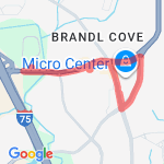 Three Mile Sprint and Walk route map