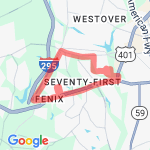 10 mile route route map