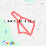 less hills route route map