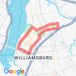 4 mile Williamsburg Loop route map