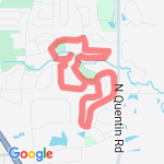 Chestnut corner route map