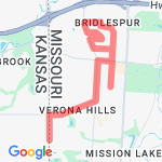 5-5-13 8 mile route map