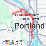 Run to Tram and back to starbucks route map