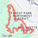 Dog wood form Holman route map