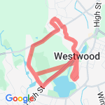 Kate's neighborhood route map