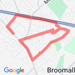 cambridge to schoolhouse route map