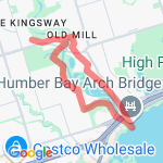 Humber Loop route map