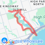 Humber Loop route map