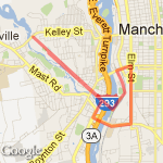 amoskeg trail/city loop route map