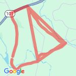 Gage Girls/101 Loop route map