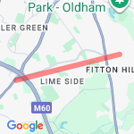 Home to hollins road and back route map