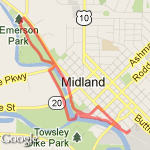 loons pennant race 2011 route map