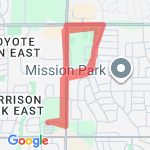 circle millard west twice route map