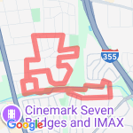 Past the Far Park route map