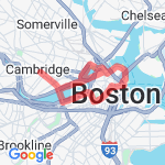 Commons & Waterfront  route map