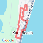 Home 3 mile loop route map