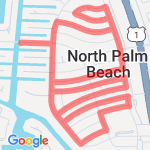 timed run/walk 43min route map