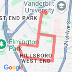 3.3 miles route map