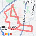 4 miler west route map