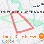 one mile route route map