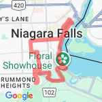 Walk the Dog route map