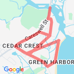 May 7, 2013 route map